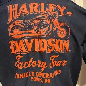 Genuine Harley-Davidson York Factory Tour Shop Shirt XL